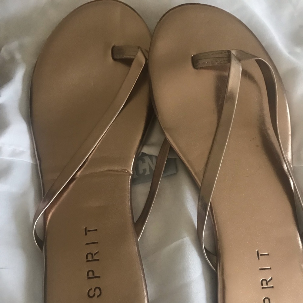 Gold sandals